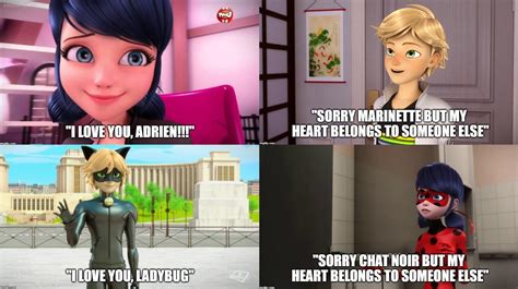 Adrien finds out marinette is ladybug
